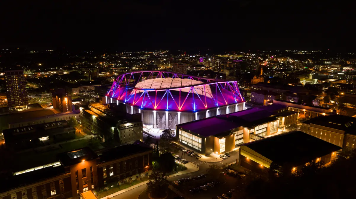 Syracuse University JMA Wireless Dome Lighting
