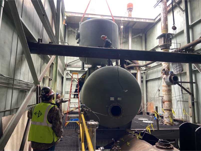 CenTrio Energy Syracuse & Syracuse University Riley Plant Deaerator Project